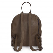 Rucsac dama din piele naturala DiAmanti Zanella Taupe Scuro